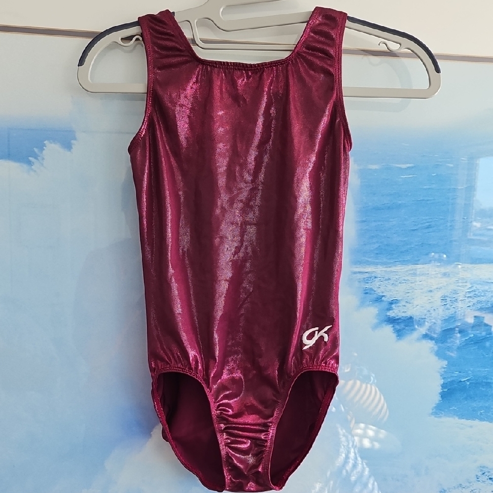 GK Maroon Leotard